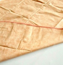 nappe tissus enduit rectangle 1.50 x 1.10 fin de stock orange clair marbré biais