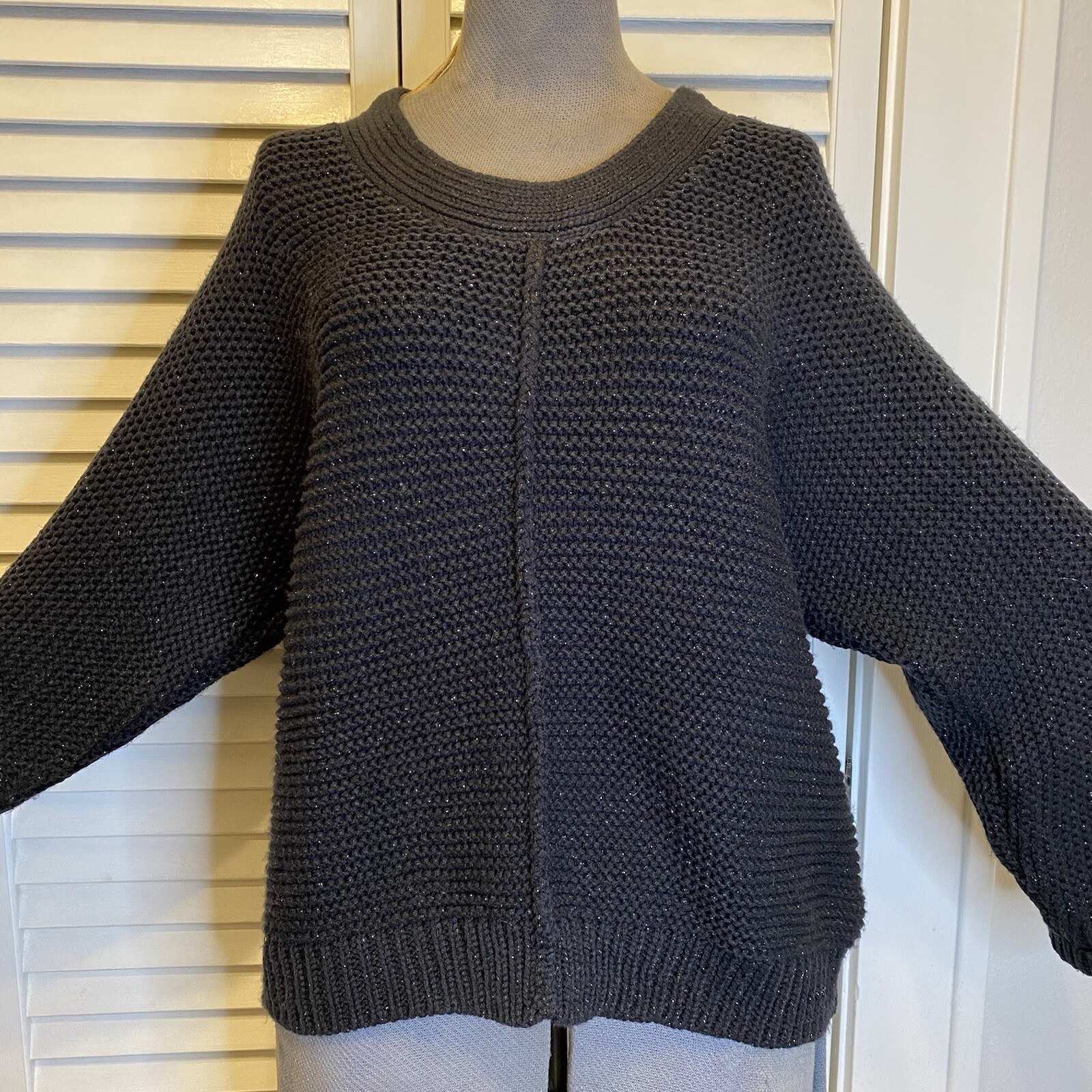 mossimo supply co black women's sweater 