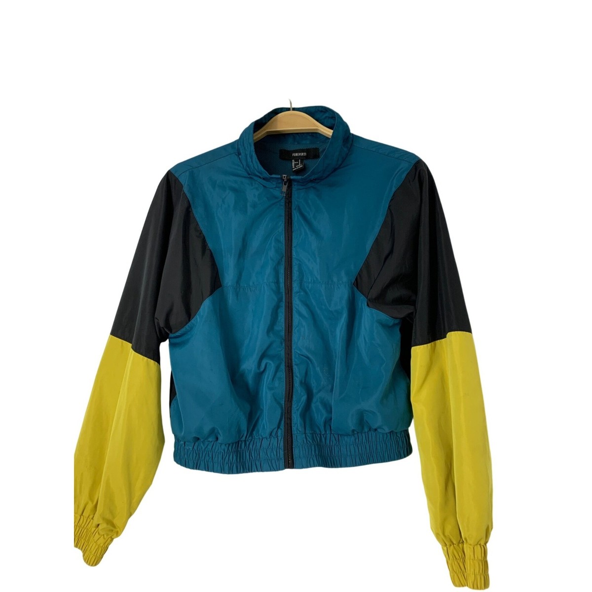FLARE UPのE23 Wind-breaker Technical Jacket - (FU-035) Womens Forever 21 Bomber Jacket Wind Breaker Size S Color