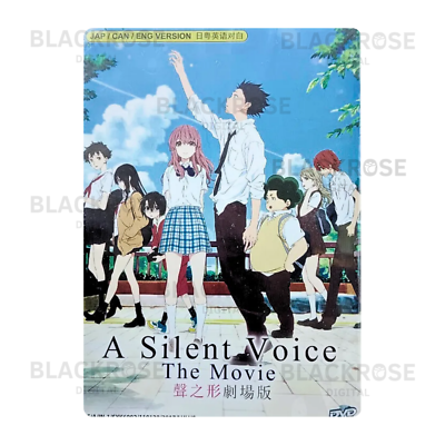 Anime DVD A Silent Voice The Movie ( Koe no Katachi ) English