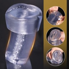 Silicone Sleeve for Penis Pump Stretcher Extender Hanger Enlarger Replacement
