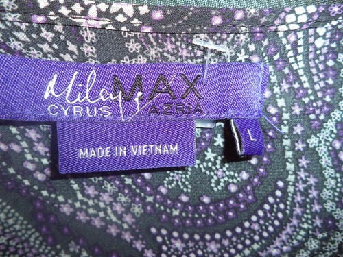 Miley Cyrus Chiffon look Blouse (L) - Picture 2 of 4