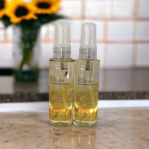 2x Essence Of Beauty Sun Blossom Body Fragrance Mist 2 oz Travel Size New FULL - Picture 5 of 15