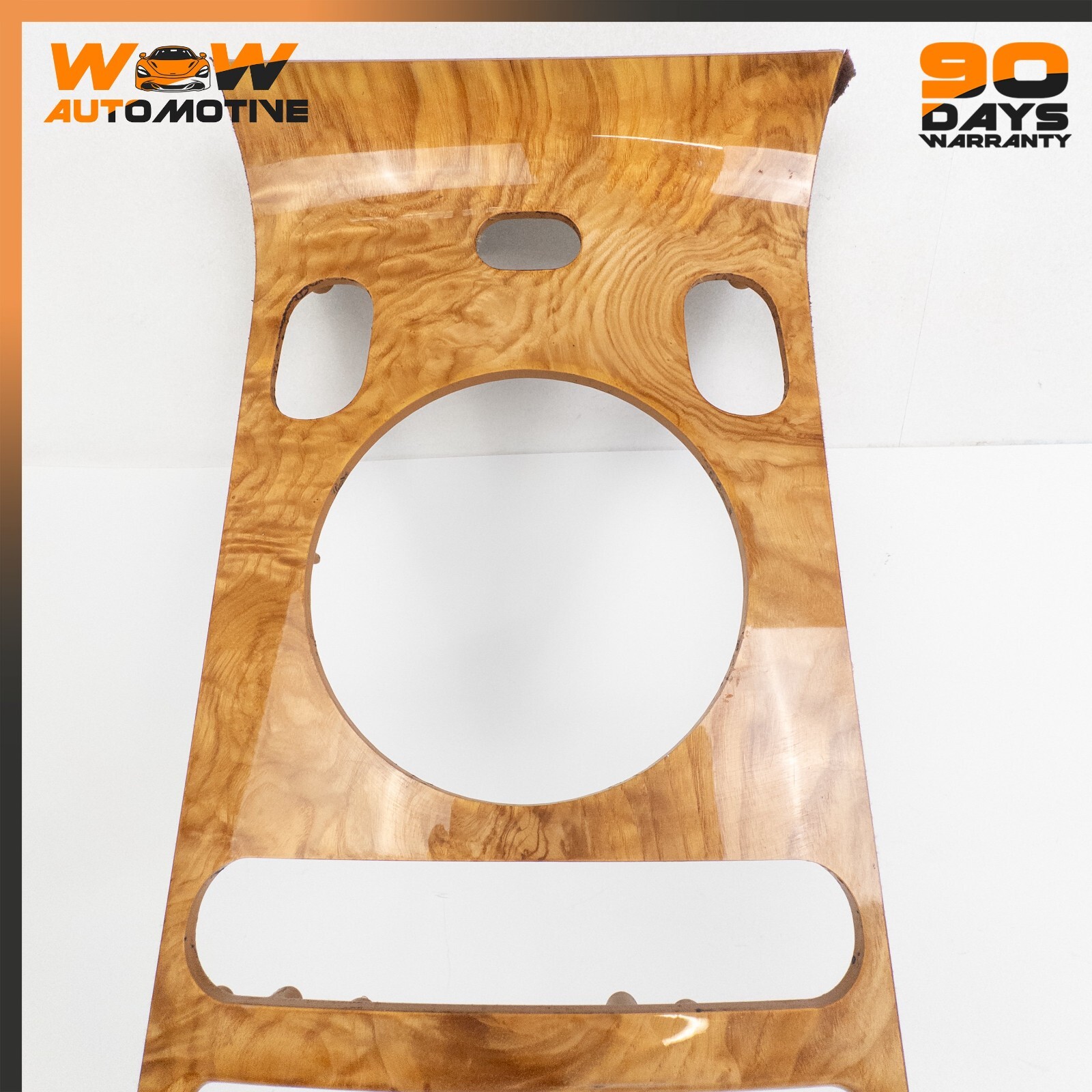 04-13 BENTLEY CONTINENTAL GT GTC CENTER CONSOLE SHIFTER TRIM BEZEL WOOD OEM