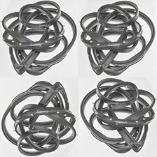 HOLDEN COMMODORE VB VC VH SEDAN RUBBER KIT 4 DOOR WEATHER SEAL RUBBER 4 pcs