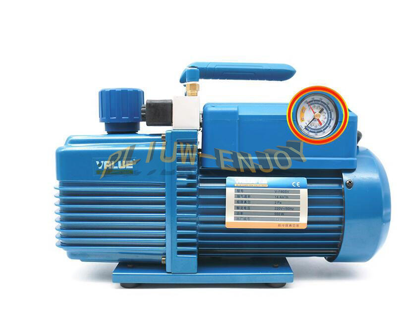 Rotary Vane Vacuum Pump 2 Stage 1/2HP V-i240SV For Air