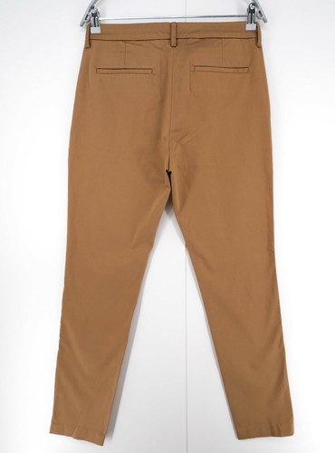 GANT Brown Satin Tech Prep Slack Pants Trousers Size EUR 42 UK 16 US 12 - Picture 4 of 11