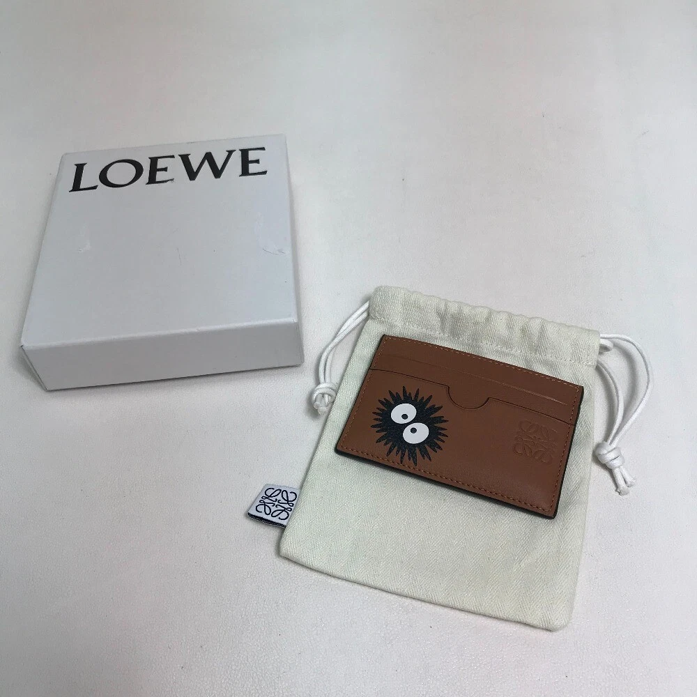 LOEWE Spirited Away Totoro Dust Bunnies Card Wallet Studio Ghibli Hayao Miyazaki