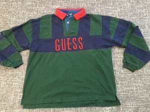 guess jeans rugby shirt