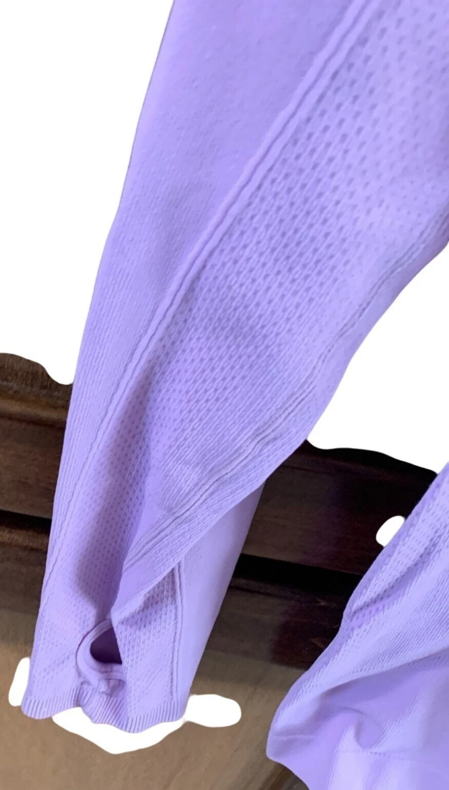 lululemon lilac long sleeve athletic swiftly shirt