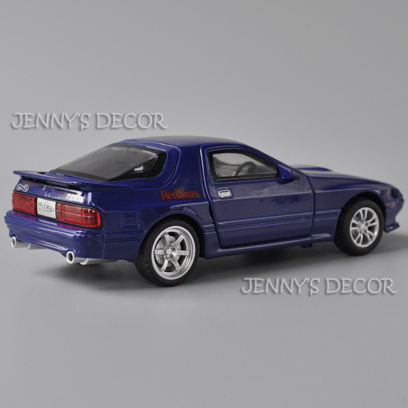1:32 Scale Diecast Mazda RX-7 Model Car Toys Pull Back