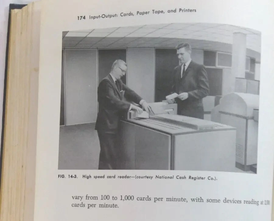 Vintage Computer Programming Book 1966 Automatic Data Processing Elias Awad DJ H - Image 4 of 4