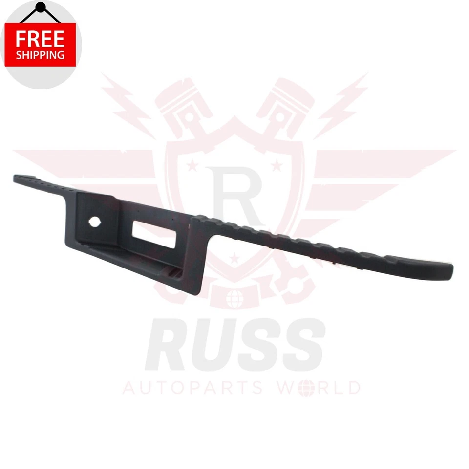 Fits 2004-2008 Ford F-150 Ford Rear Bumper Face Bar Step Pad Molding Trim Black Foto 3 de 4