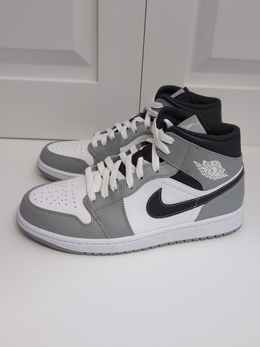 Air Jordan Mid Light Smoke Grey Anthracite (554724-078