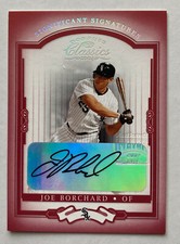 2004 Donruss Classics Significant Signatures Red /250 Joe Borchard #44 Auto