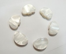 Botón acrílico blanco FR20W apto para Grover Machine Head afinador clavija llave 6p 