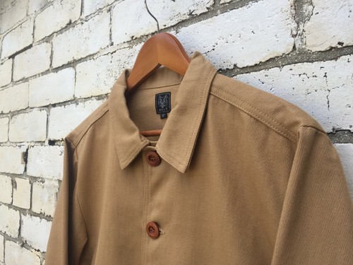 French Style Chore Jackets - 330gsm Cotton Twill - XS S M L XL 2XL 3XL - Picture 7 of 41