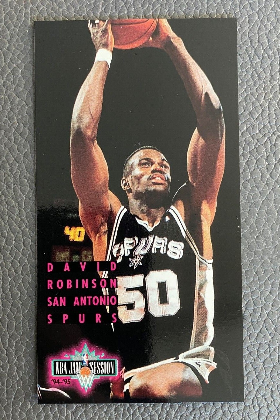 1994-95 Fleer NBA Jam Session #175 David Robinson - Spurs