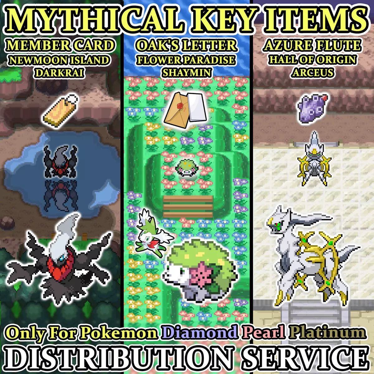 Mythical Pokémon Distribution Round-Up, Part 4!