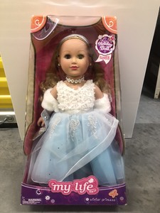 my life winter princess doll blonde