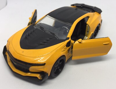Miniature Transformers Chevy Camaro 2016 - Jada Toys 98399 - Échelle 1:24 - Métal Orange