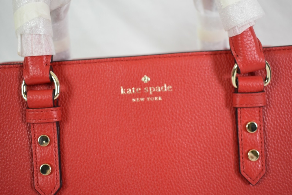 KATE SPADE LEATHER MULBERRY STREET LISE SATCHEL CROSSBODY HOT