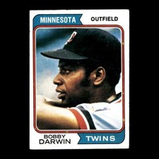 Bobby Darwin 1974 Topps Minnesota Twins #527 Nice! 1