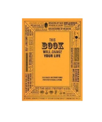 This Book Will Change Your Life by Carey, Ben