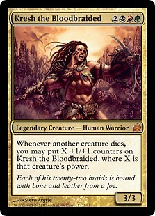 Magic MTG - Kresh the Bloodbraided - From the Vault: Legends - EXC - EN - FOIL - Foto 1 di 1