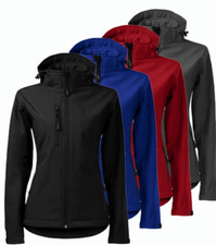 Softshelljacke mit Kapuze - Damen Outdoor - S...