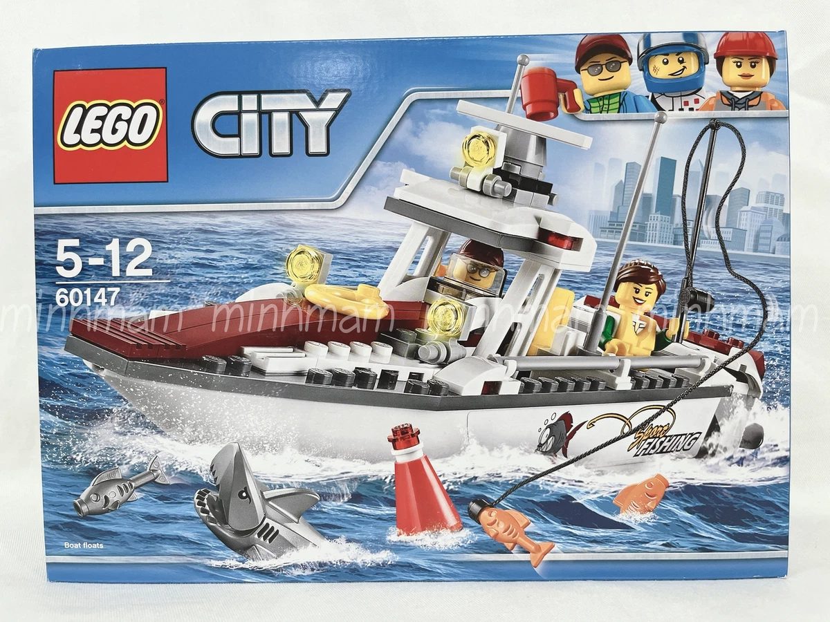 Lego fishing cheap boat set