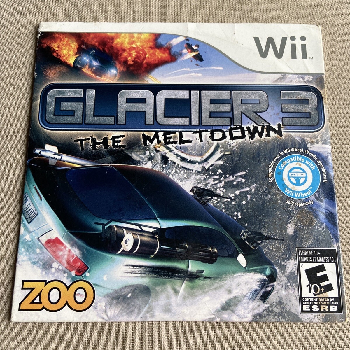 Glacier 3: The Meltdown (Nintendo Wii, 2010) Off-Road Ice Car