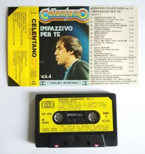 MC Musicassetta ADRIANO CELENTANO Impazzivo Per Te Vol.4 ITALY Pop Rock 