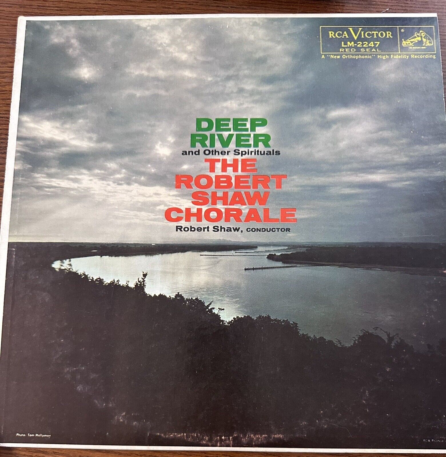 ROBERT SHAW Deep River And Other Spirituals 1958 Vinyl LP RCA LM-2247