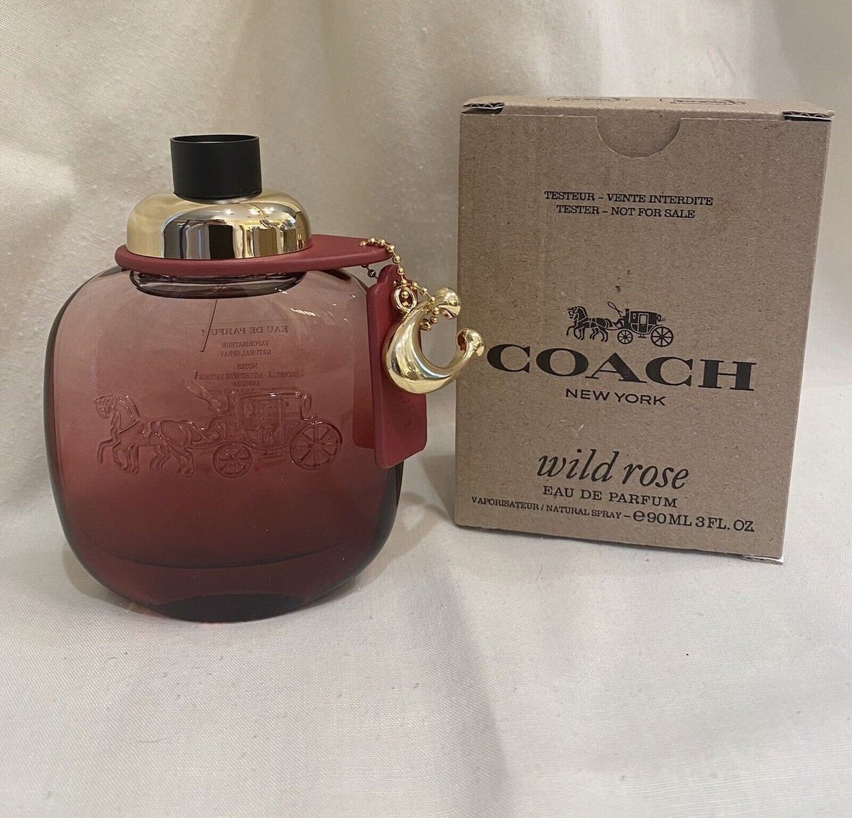 Coach Wild Rose by Coach New York EDP Spray Tester 3 oz 90ml