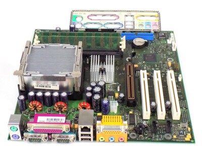 Mainboard CPU RAM Retro Bundle: Fujitsu D1321-A12 GS 2 + Intel Pentium 4 + 512MB