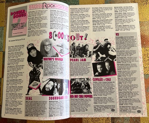 1992 COLUMBIA RECORD TAPE CLUB MAGAZINE Bruce Springsteen MUSIC Jackson RAP - Picture 4 of 21