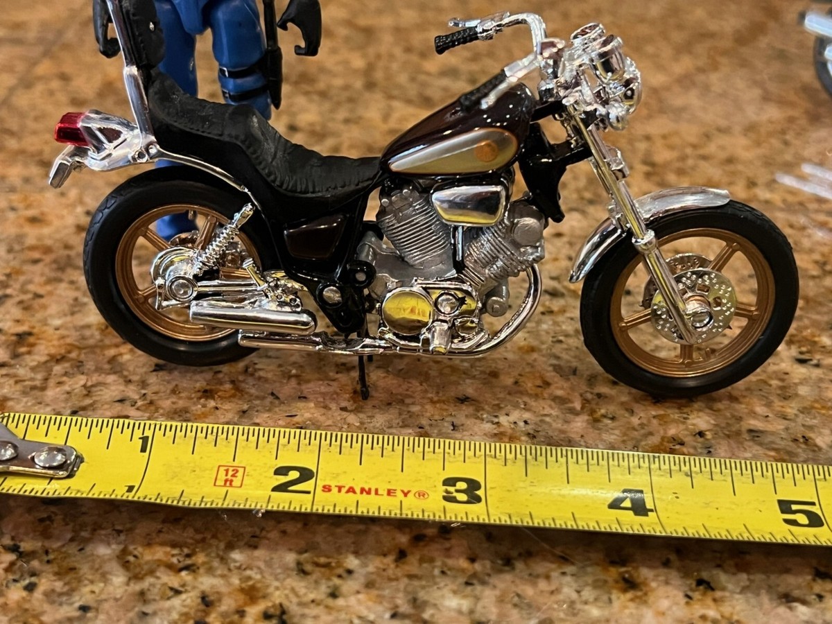 Maisto gi joe 1/18 Scale dreadnoks Motorcycle Yamaha XV 1000