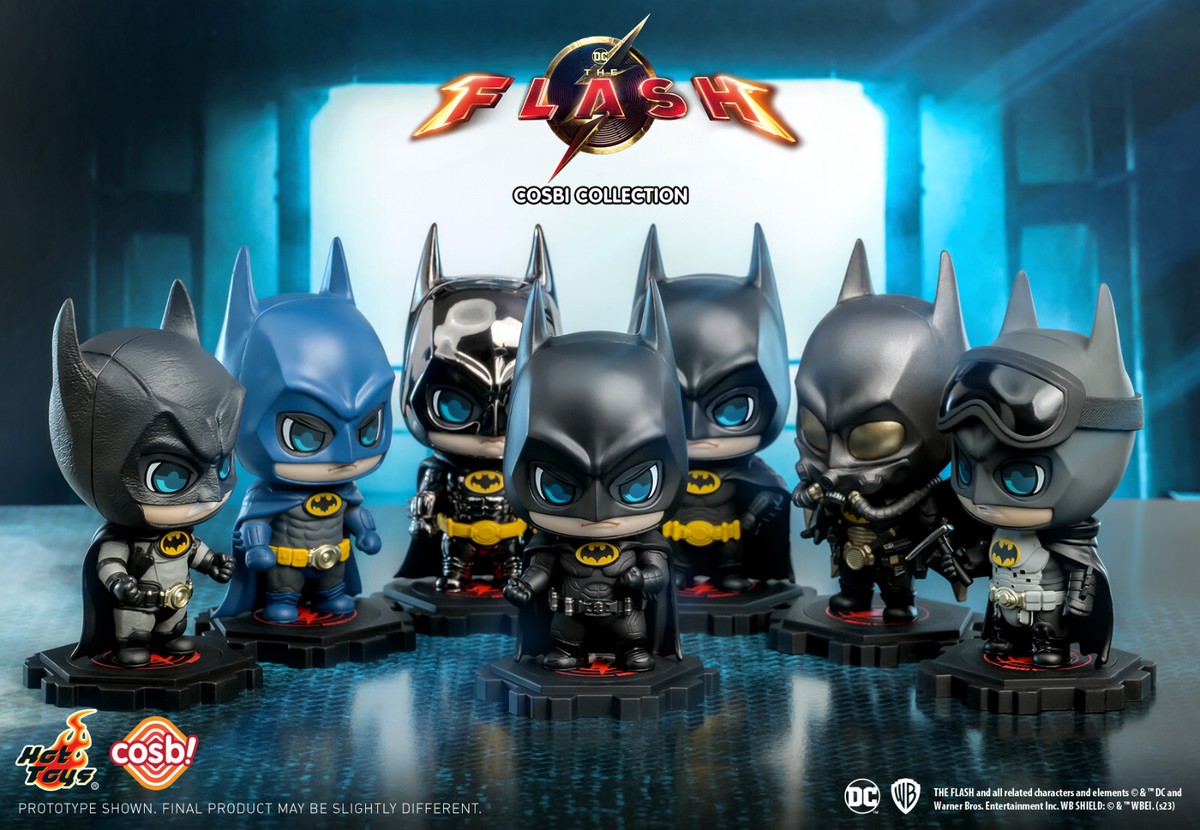 IN STOCK HotToys Cosbi DC Batman CBX120 The Flash Set Of 8