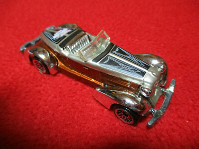 1978 Hot Wheels Auburn 852 Die Cast 1:64 Final Run 2003 Brown/Silver