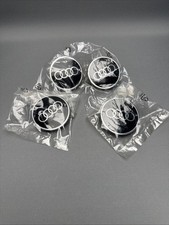 4 Original AUDI Nabenkappen Nabendeckel Nabenabdeckung 81A601170 - Ø 60 mm NEU