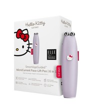 GESKE Hello Kitty Microcurrent Face Lift Pen Purple Beauty Device Japan
