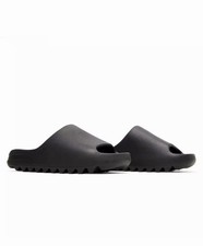 adidas Yeezy Slide Black Men's Slip-On Lightweight Rubber Sole Sandals