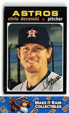 Chris Devenski 2020 Topps Heritage #651 Houston Astros Baseball