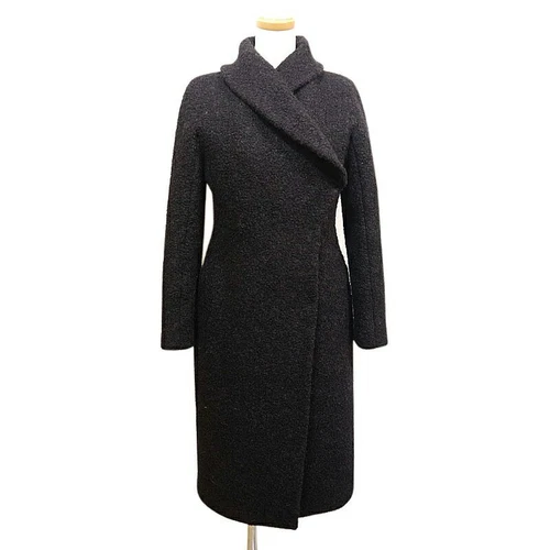 Cappotto lungo donna nero Gucci taglia 36 autentico dal Giappone