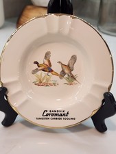 Vintage Sabina Line Sandvik Corromant Tungsten Carbide Tooling Pheasant Ashtray