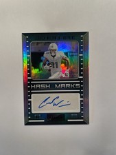 2022 Panini Playbook #HM-CW Cedrick Wilson Jr. Hash Marks Autograph Auto /199