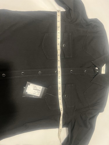 Saint Laurent Herren Western Washed Jeanshemd XL. 920 $ - Bild 4 von 10