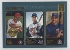 2001 Topps Prospects Home Team Advantage Carlos Pena Larry Barnes #731 0q3