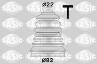 Faltenbalgsatz Antriebswelle Sasic 2933053 FüR 205 ZX S1 S0 Peugeot C15 Saxo N2